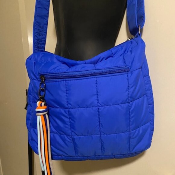 RAD REV Handbags - Rad Rev Colbalt Blue cloud Messenger bag NEW